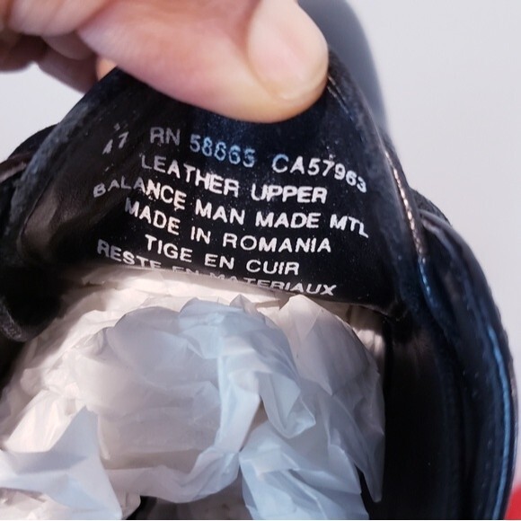 New in Box The Rail Men’s Oxford Derby Dress Shoe Size 47 - Picture 4 of 10